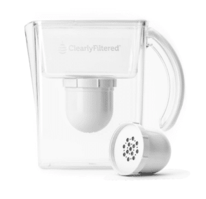 Clearly Filtered Water Pitcher and Filter