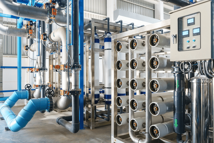 Large Scale Reverse Osmosis Plant