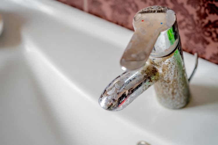 Corroded Faucets