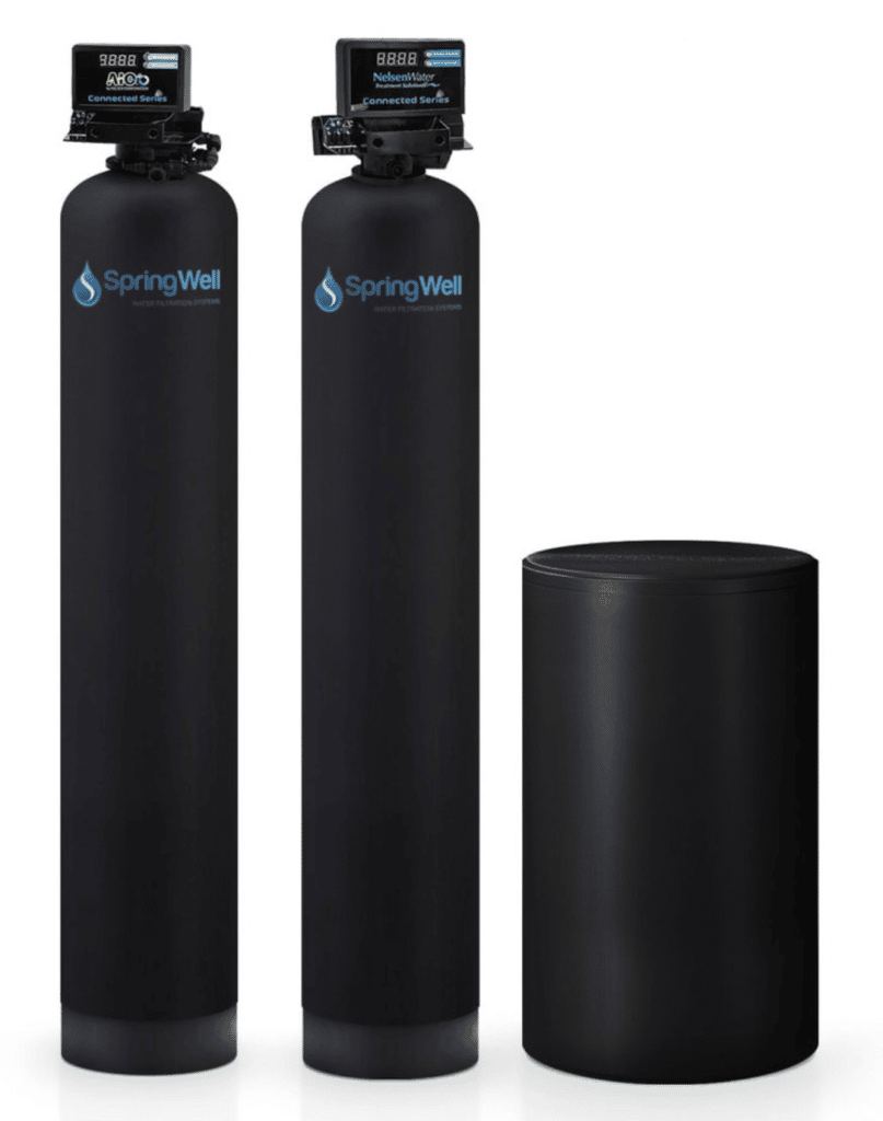 Springwell WSSS1 Well Water Filter and Salt Based Water Softener