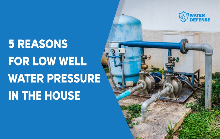 5 Reasons for Low Well Water Pressure in the House
